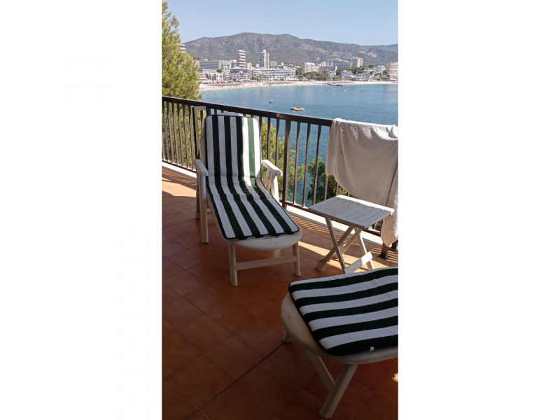 Perfekter Meerblick auf den Strand von Cala Vinyes Wohnung kaufen