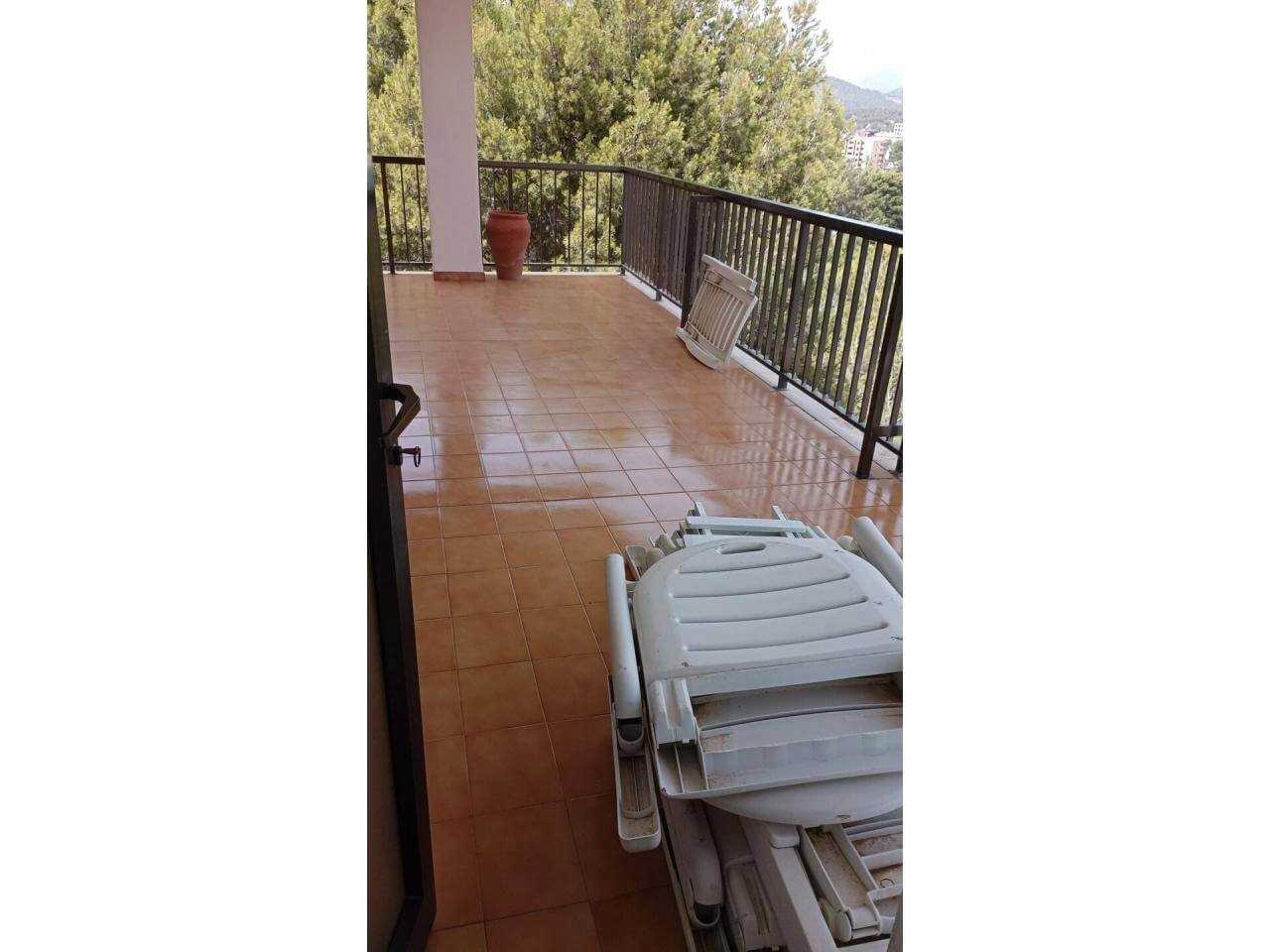 Perfekter Meerblick auf den Strand von Cala Vinyes Wohnung kaufen